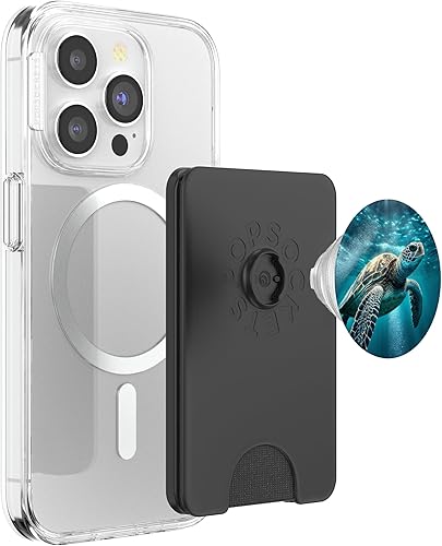 Vista 9 de Sea Turtle Beach Turtles Design PC PopSockets PopGrip intercambiable