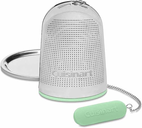 Cuisinart Infusor de forma de bolsa de té, tamaño único, color plateado