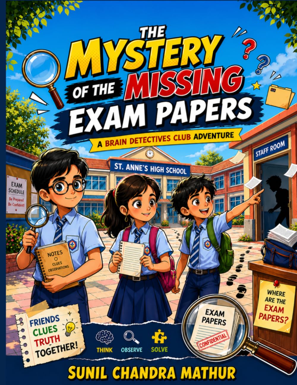 The Mystery of The Missing Exam Papers: A Brain Detective Club Adventure