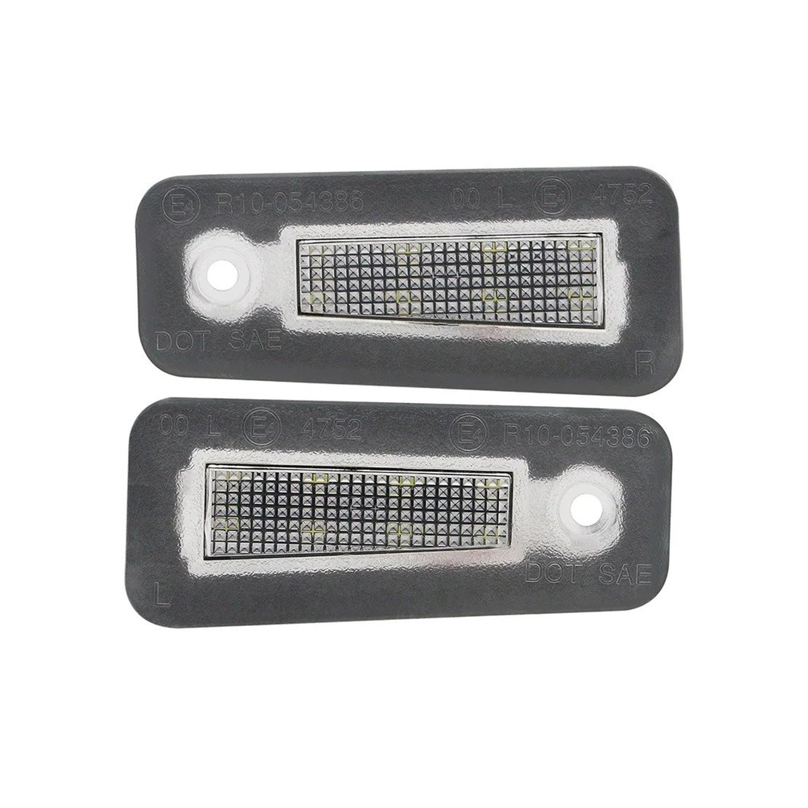 Coche Lámpara Numero Para Chrysler 200 2015-2017 Luces LED De Matrícula Traseras Blancas 2 Unidades