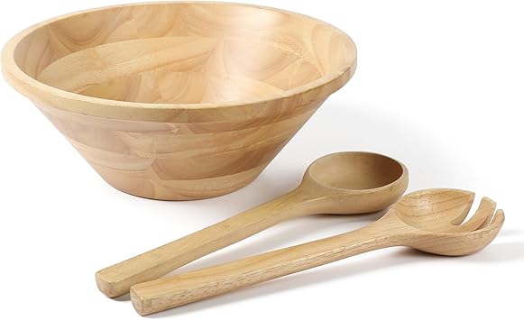 Martha Stewart Coban Wood Salad Bowl - Thumbnail 2