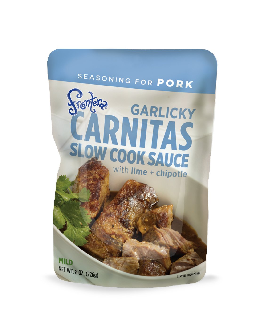 Frontera Foods Carnitas Slow Cook Sauce, Garlicky, 8 Ounce (Pack of 6)