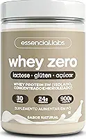 Whey Zero Lactose Sem Sabor 900g - Fórmula Exclusiva Com Proteína Isolada, Concentrada E Hidrolisada - 24g De Proteína Por Dose