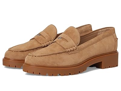 Lauren Ralph Lauren Marli Suede Penny Loafers High Women