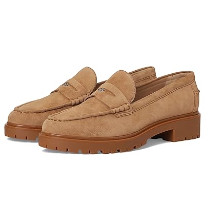 Lauren Ralph Lauren Marli Suede Penny Loafers High Women