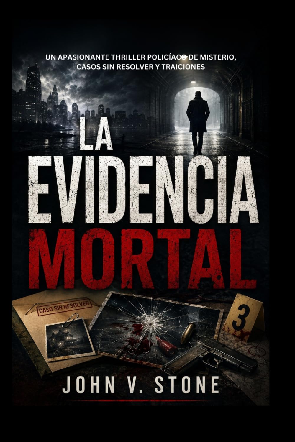 La evidencia mortal: Un apasionante thriller policíaco de misterio, casos sin resolver y traiciones