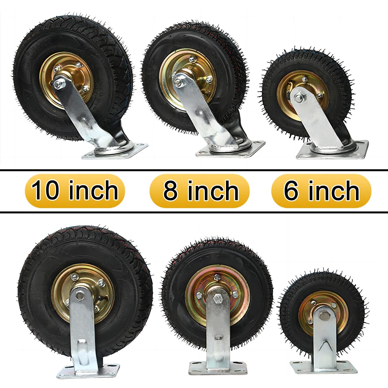 Ruote Girevoli, Ruote Industriali Fisse Per Impieghi Gravosi - Foto 9