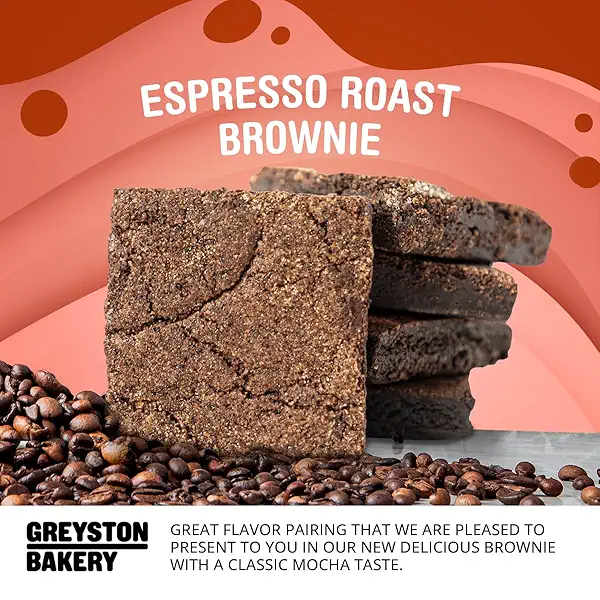 Greyston Bakery Premium Brownie & Blondie Gourmet Gift Collection - Espresso Roast Chocolate Brownie & Snickerdoodle Blondie | 8 Individually Wrapped Pieces, Kosher, Preservative-Free 5