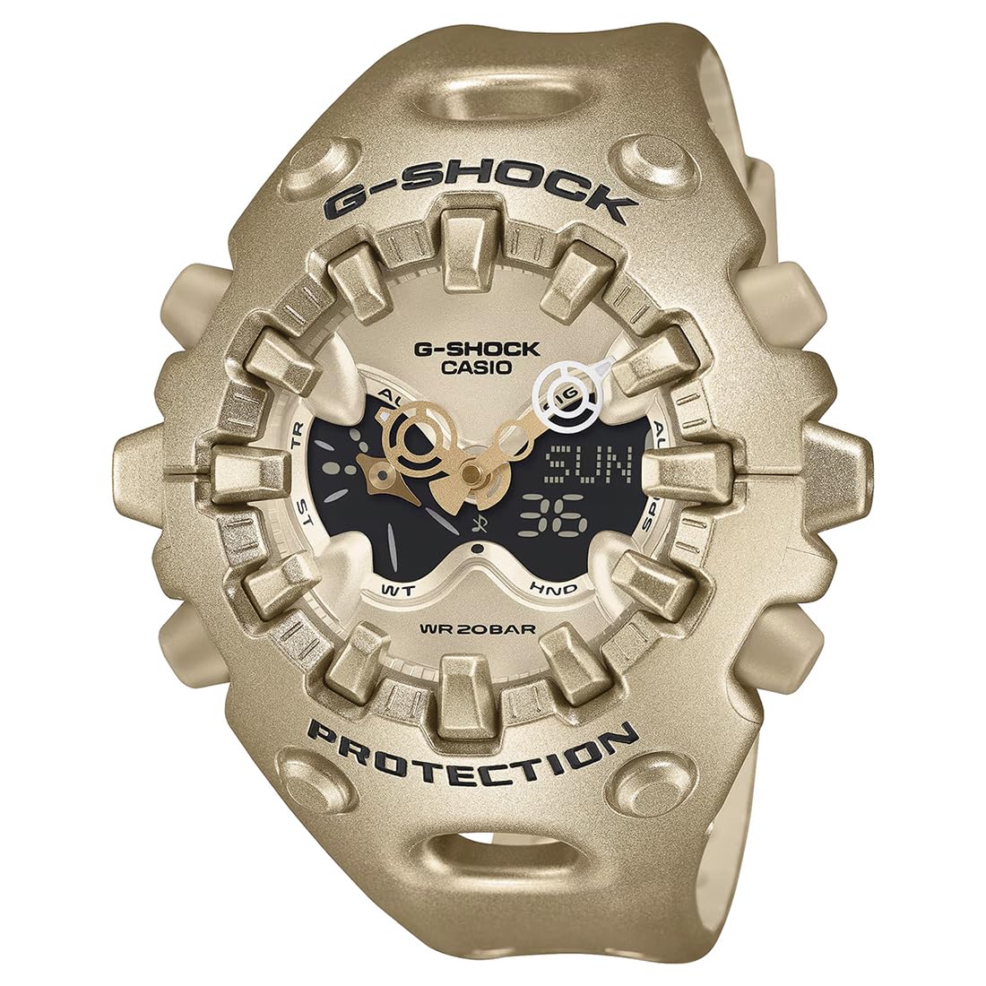 G-Shock GA-V01A-9ADR Analog-Digital Golden Watch Men (G1759)-image-38