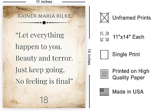 Miniatura 311 de Poster Master Póster de Robert Louis Stevenson - Impresión de The Good and the Evil - Arte de citas de recuperación - Regalo para él, ella -