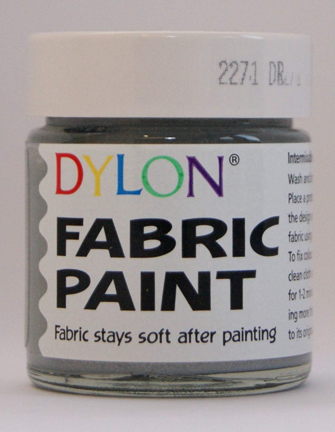 DYLON Fabric Paint Metallic Silver 25ml Amazon.co.uk Home & Kitchen