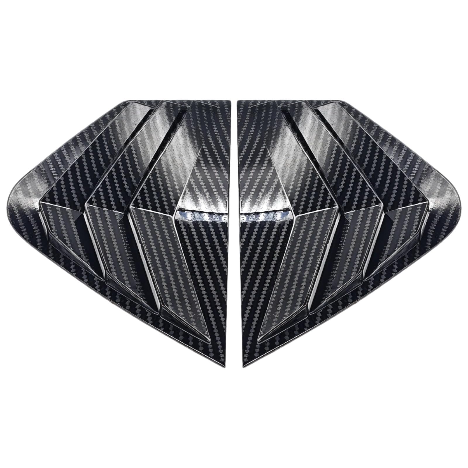 Persianas de cuarto de panel estilo fibra de carbono para lucir un Kia Optima K5 deportivo 5