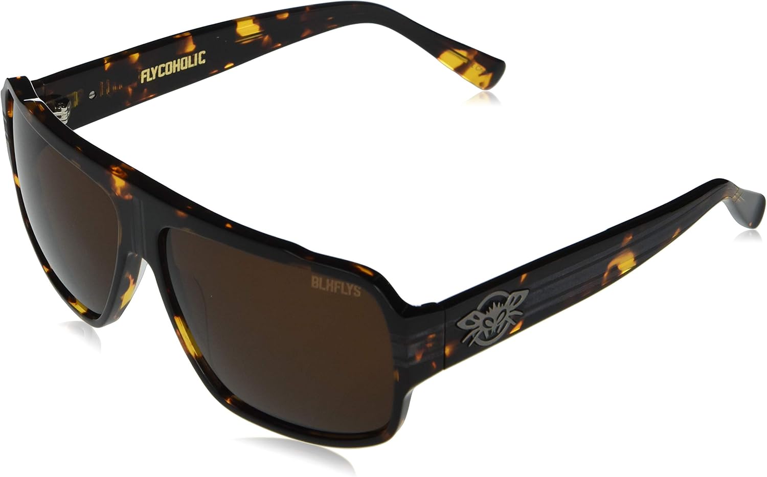 Black Flys Unisex-Adult Sunglasses, Shiny tort, 62