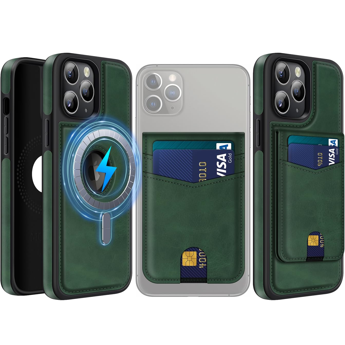 Satechi Magnetic Wallet Stand (MagSafe Compatible) - Black - View #4