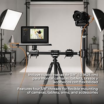 Tether Tools Rock Solid 4-Head Tripod Cross Bar