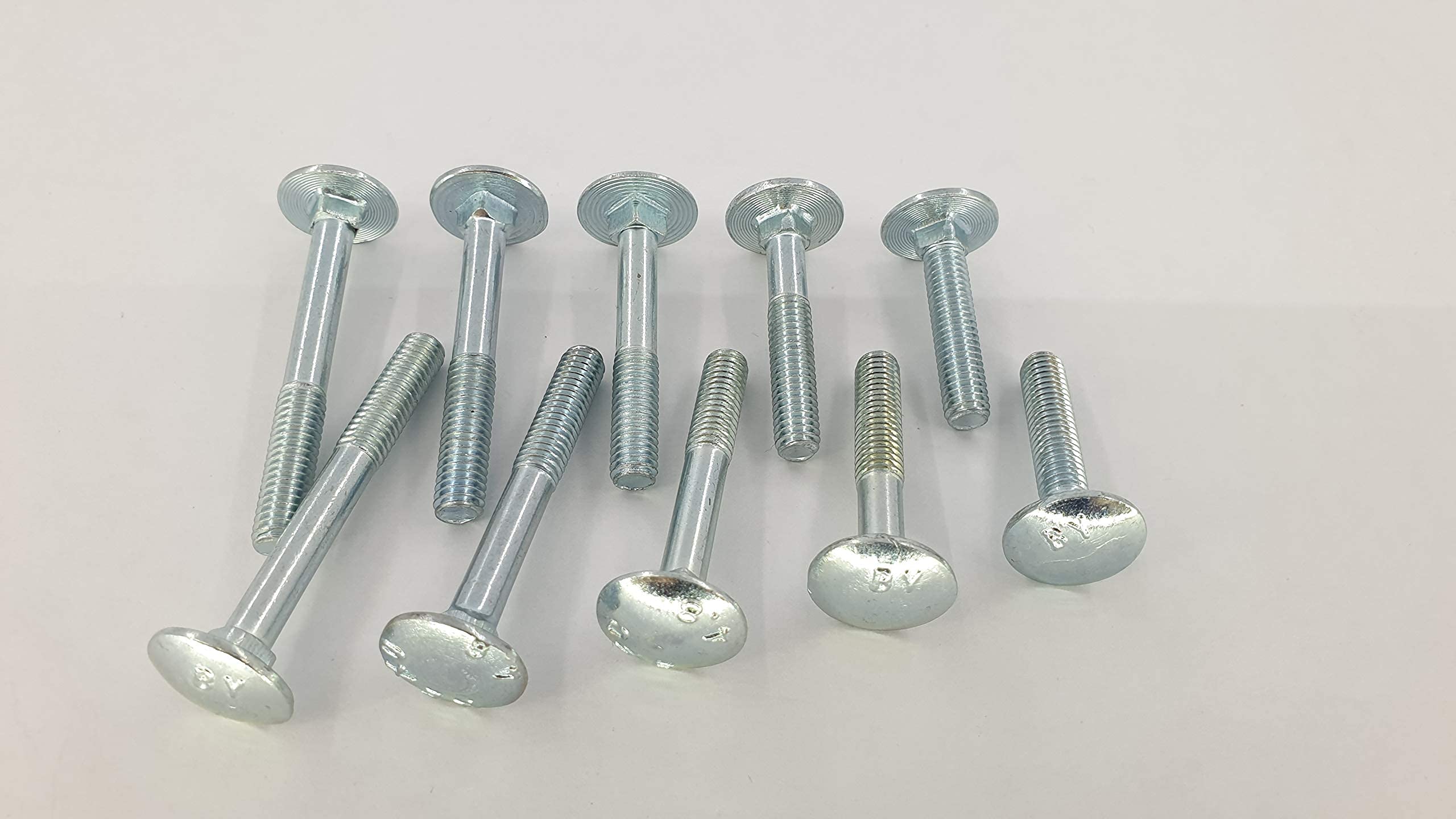 Flachrundschrauben Sortiment M5-M6-M8 // 30mm-60mm 115 tlg. Schraubenbox DIN 603