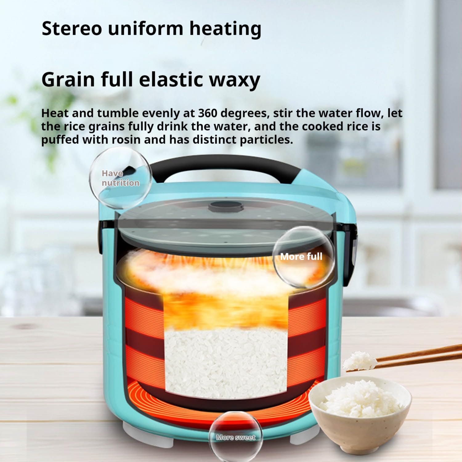 Olla Arrocera para Camion 24v,Portátil Multifuncional Mini Rice Cooker 12 V,para Viajar, Acampar y Hacer picnics,12v/Car,5L