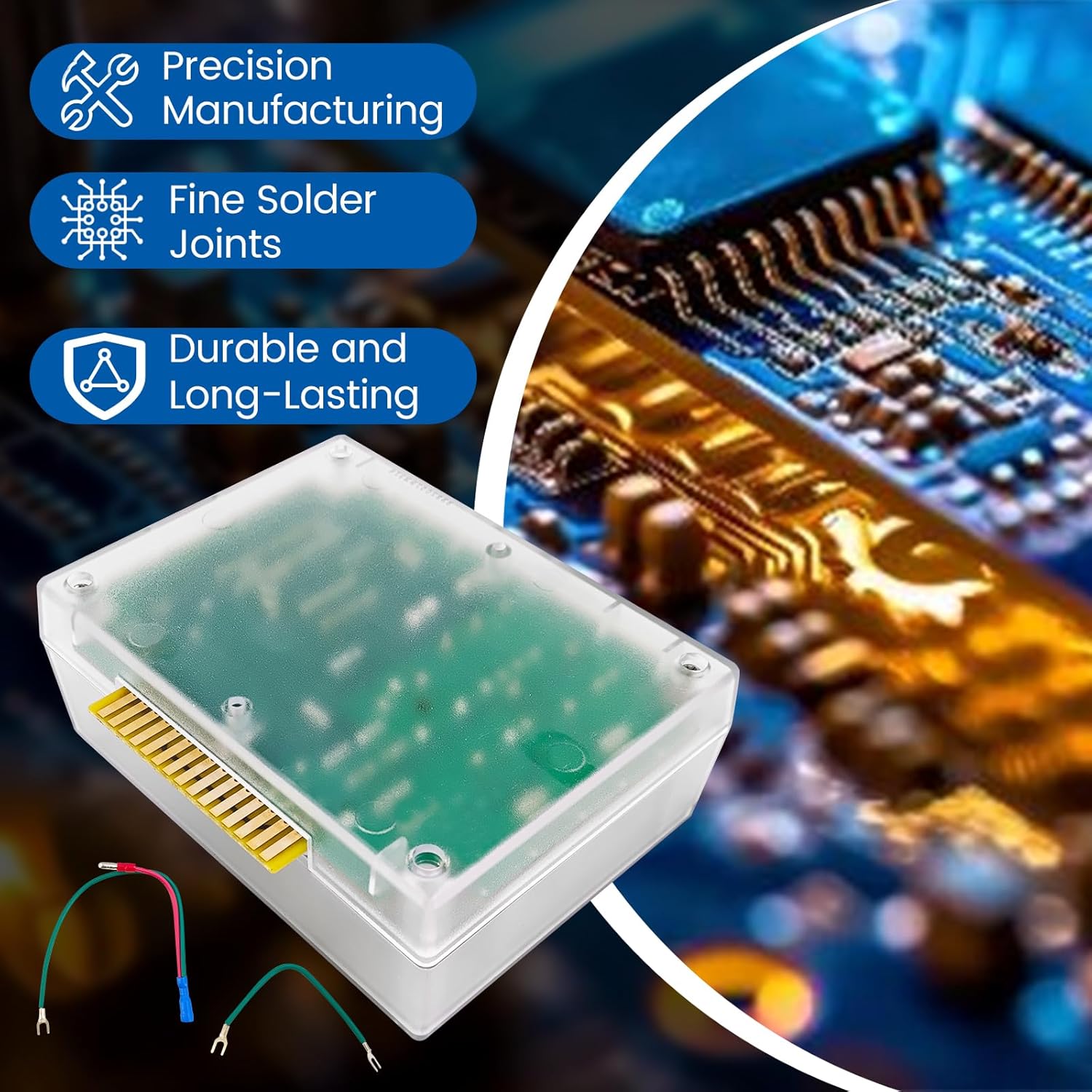 SRV7000-704 Stove Control Box 3 Speed Control Board Replacement for Classic Bay 1200 1200i for Castile 1200 for Contour 1200 for Santa Fe 1200 Pellet Furnace, SRV7000-205 SRV7000-705