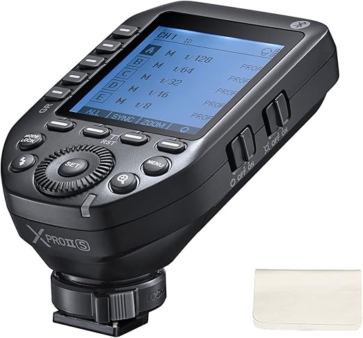 Godox XProII-S Wireless Flash Trigger for Sony Camera, Xpro-S Upgrade Version, 1/8000s HSS TTL Convert-Manual TCM Function Flash Transmitter Compatible with Sony A7IV A7C A7M4 A7R A7RIII