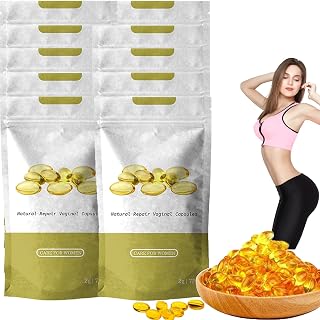 Tender Natural Capsules,Natural Vaginal Repair Capsules,Instant Anti-Itch Detox Products,Restore Firmness and Suppleness for Women (10)
