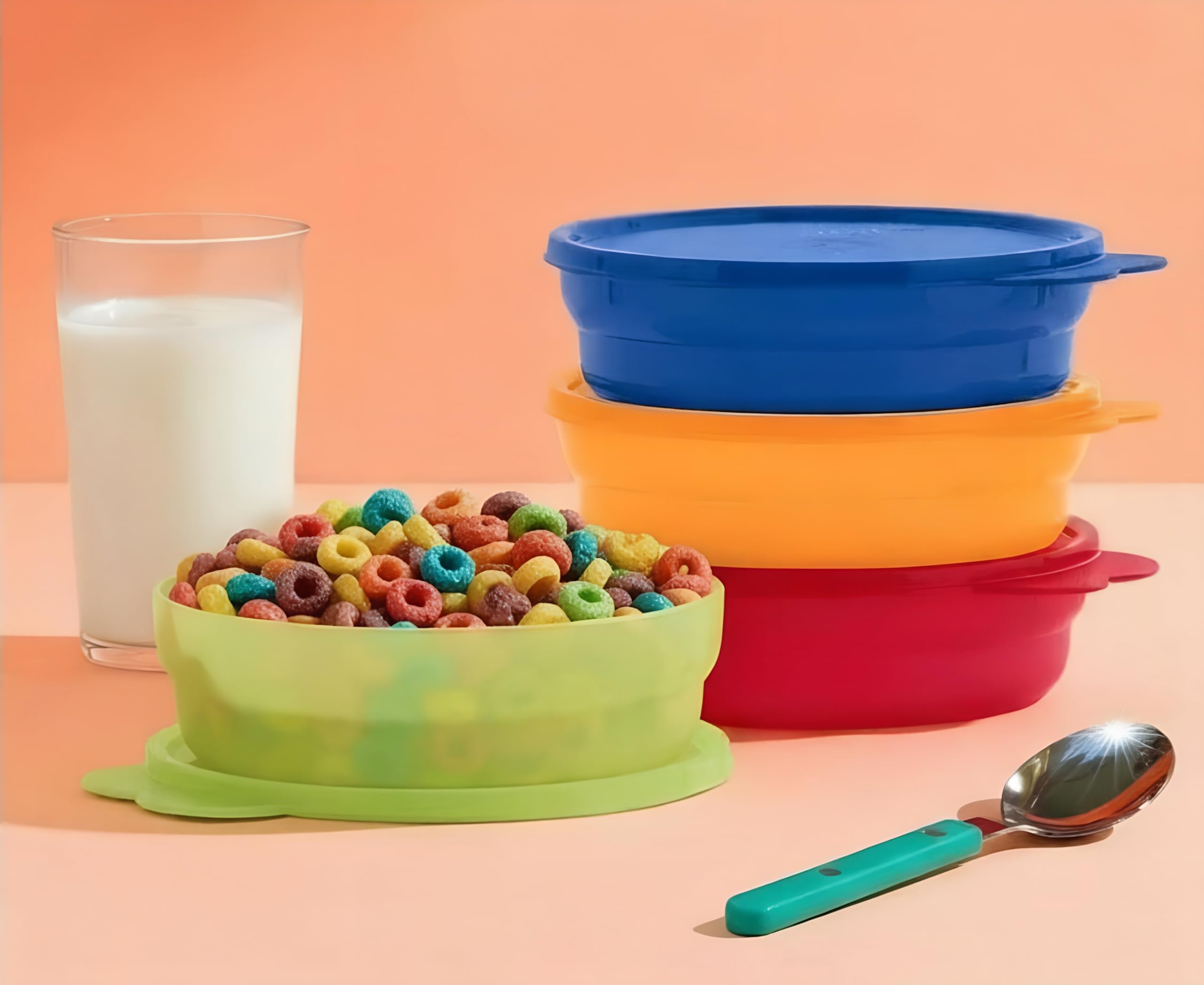 Tupperware Impressions Microwave Cereal Bowls by Tupperware