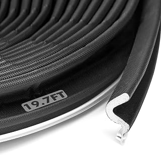 AURUZA Door Weather Stripping Soundproof Door Seal Strip V-Shaped "Q" Foam Kerf Weather Stripping Door Frame Door Seal for Windows Doors, Card Slot Installation Seals