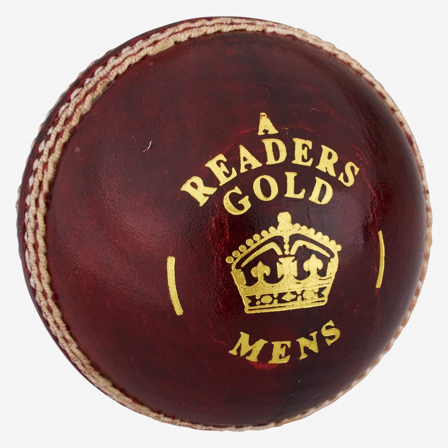 Readers Gold 'A' Cricket Ball 4.75oz, Red, Youths