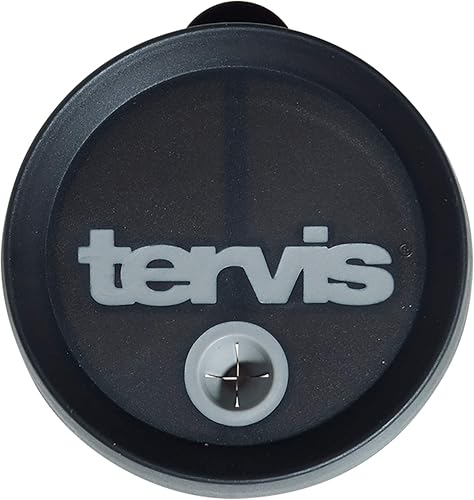 Miniatura 3 de Tervis Tapa con popote fabricada en Estados Unidos, vaso aislado de doble pared, mantiene las bebidas frías y calientes, se adapta a ondas de 10