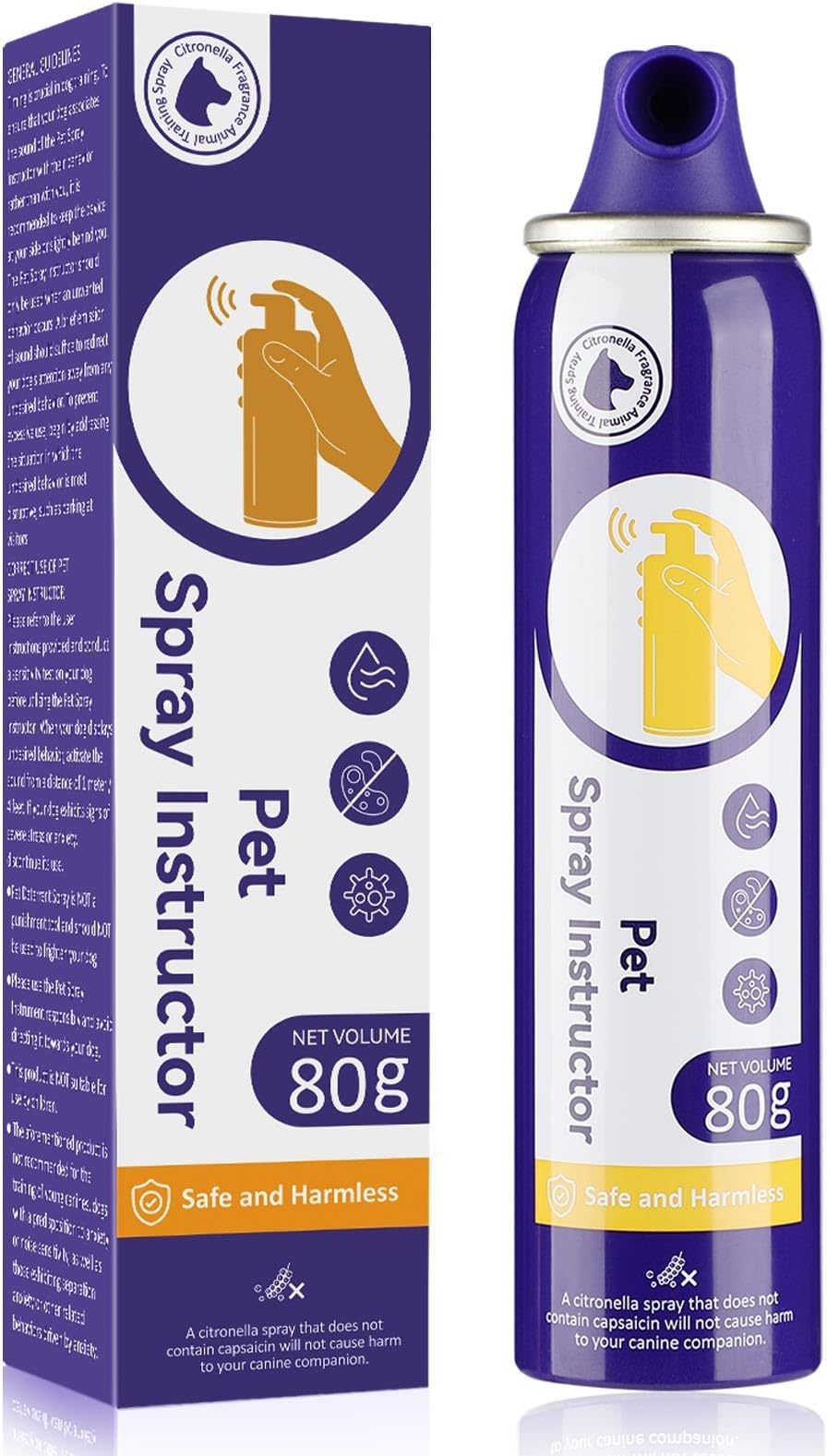 Spray Corrector Dog Trainer, 80ml 1 Pack Spray Correcto