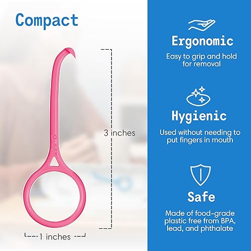 Miniatura 3 de OrthoKey Herramienta de extracción transparente de alineador herramienta de extracción para soportes y retenedores extraíbles limpiador de retenedor