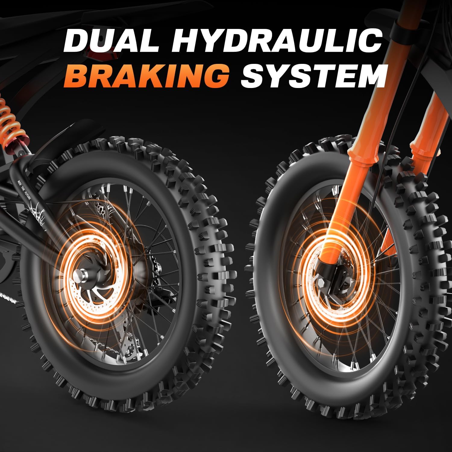 ASKGO F30 Electric Dirt Bike Dual Hydraulic Braking System