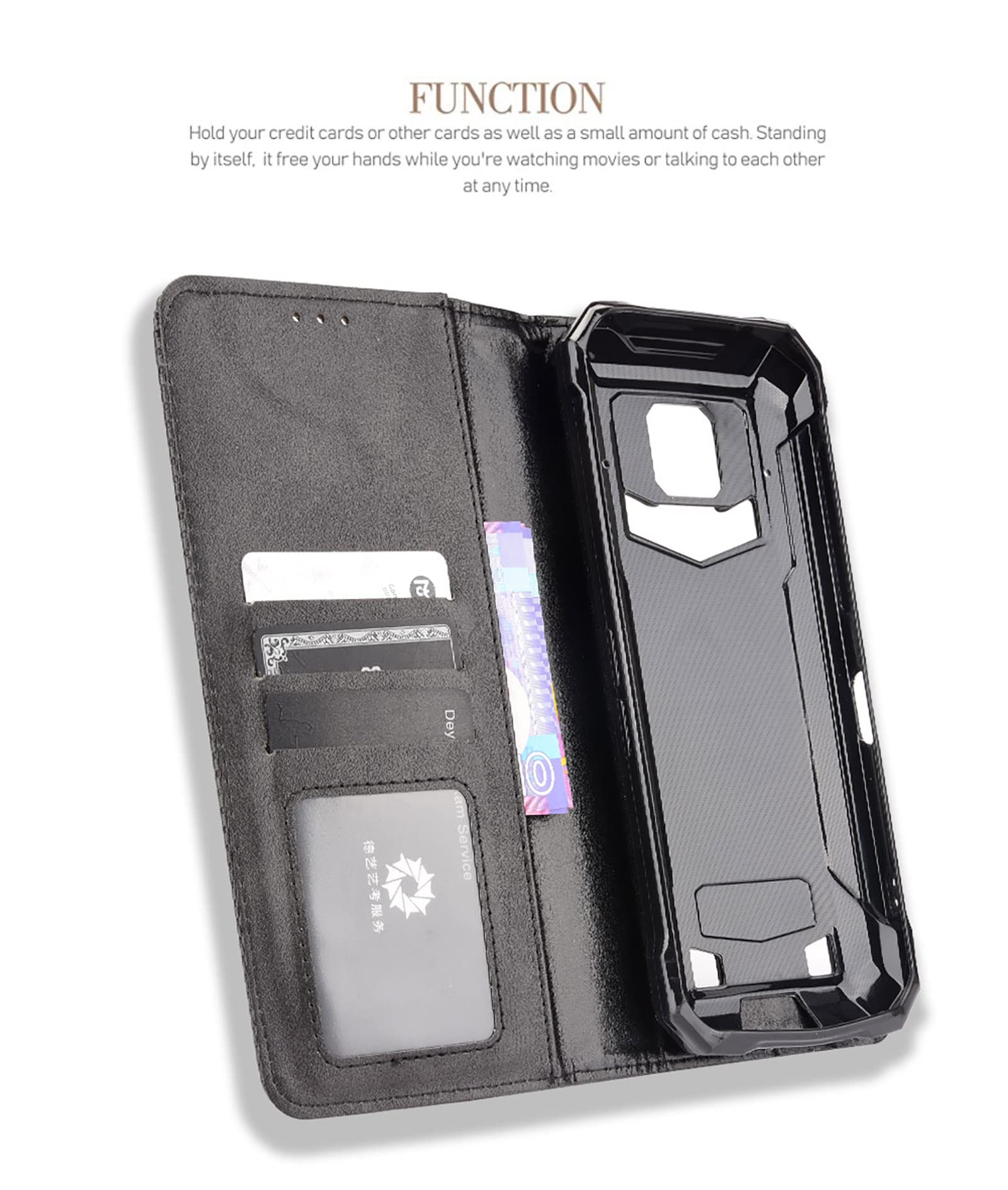 GOKEN Cover per Samsung Galaxy A14 5G, Custodia Folio in Pelle Flip Wallet Libro Case con Portafoglio, Premium PU/TPU Magnetica Cover con Supporto di Stand/Carte Slot (Verde