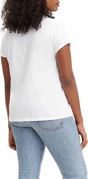 Levi's The Perfect Tee T-Shirt Femme, Pattern Batwing Logo - 2