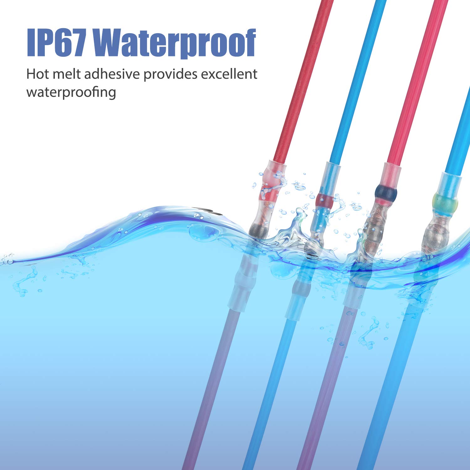 Blасk Frіdау - 70% оƒƒ CIRMAKER 120 Pcs Solder Seal Wire Connectors Kit, Heat Shrink Butt Connectors, Waterproof Wire Splice Butt Terminals for Automotive Marine Home Wiring Crеаtіvе Prоduсt CIRMAKER 120 Pcs Solder Seal Wire Connectors Kit, Heat Shrink Butt Connectors, Waterproof Wire Splice Butt Terminals for Automotive Marine Home Wiring