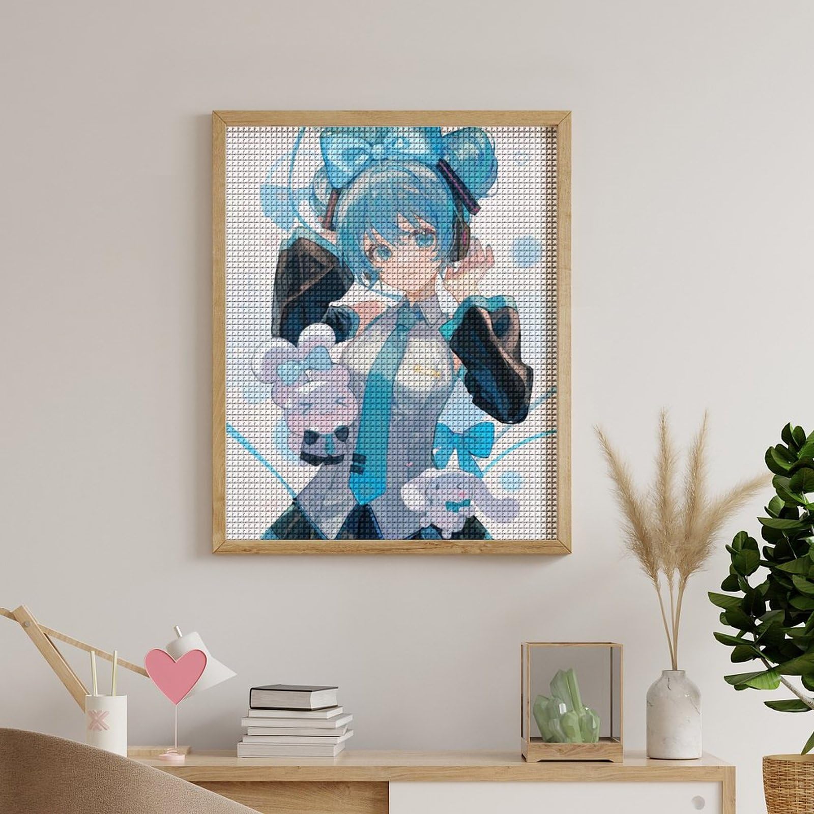 Amazon.co.jp: 初音ミク ダイヤモンドアート セット モザイクアート 5d