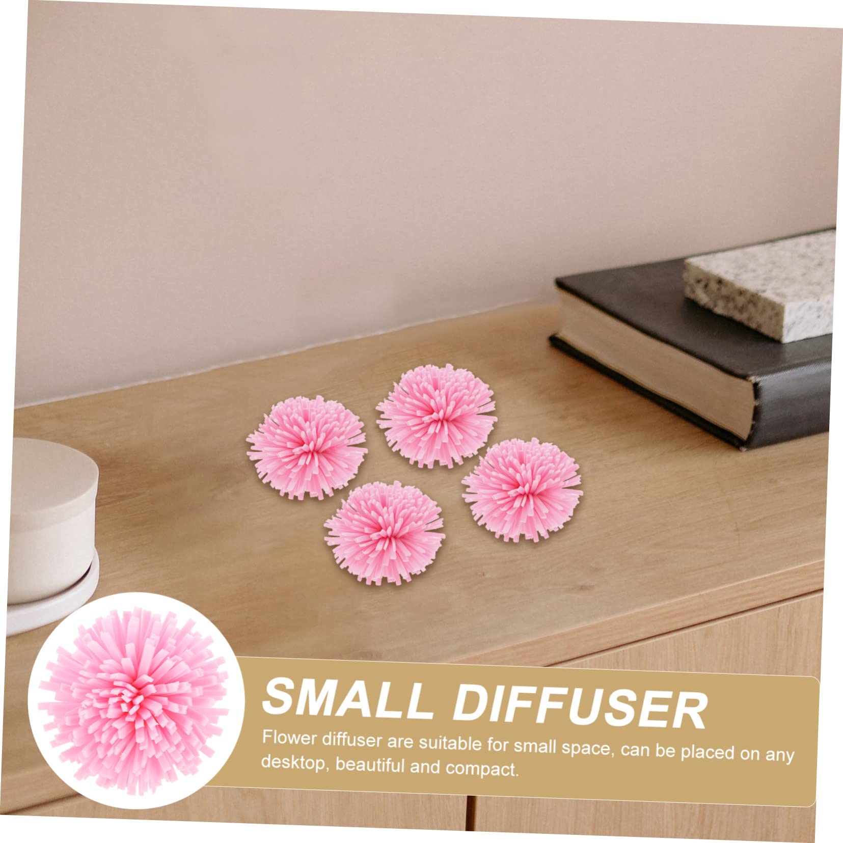 Difusor de Aceites Esenciales Forma de Flor 100 Uds PE