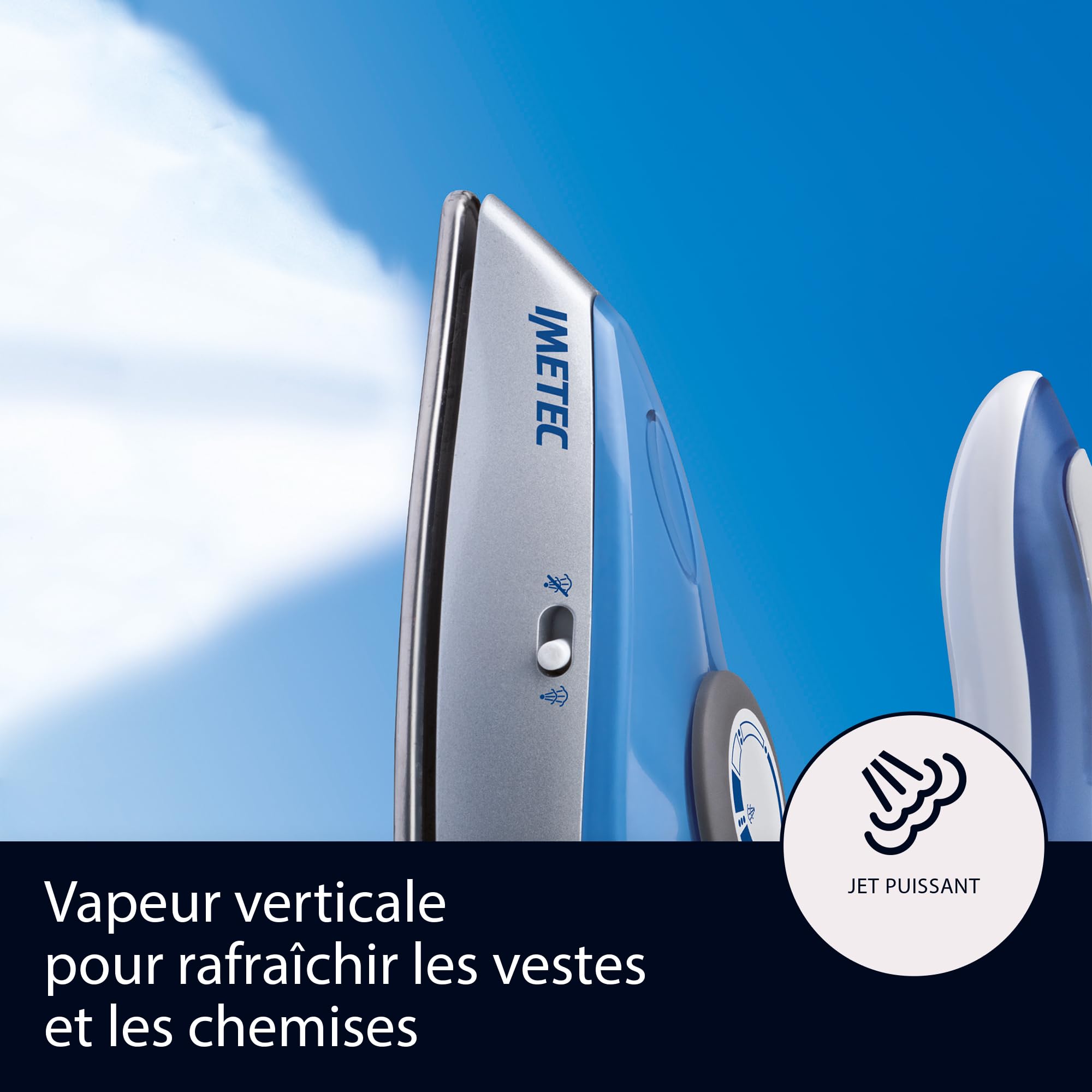Fer à Repasser Vapeur Portable Voltage Valet SF2 Complet Avec Sac Zip - NOS