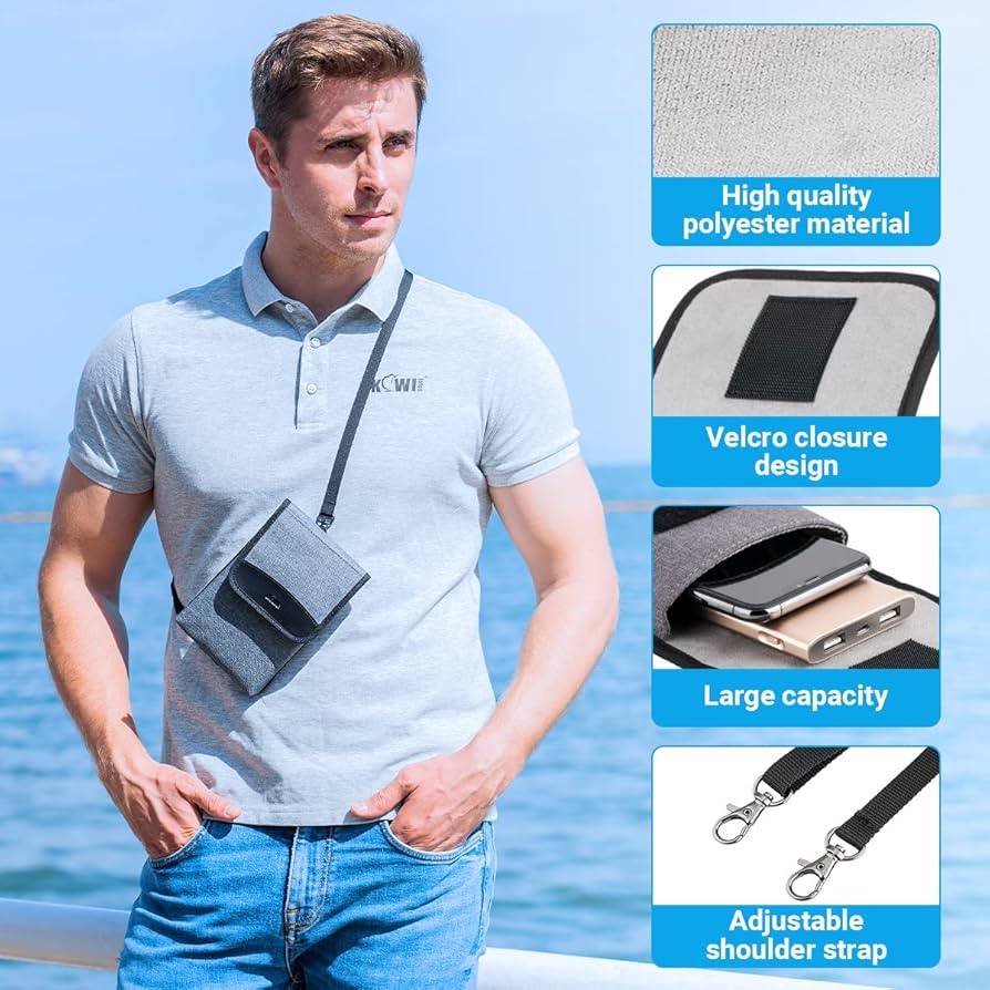 Amazon.com: KIWIFOTOS Travel Cell Phone Pouch Belt Pouch