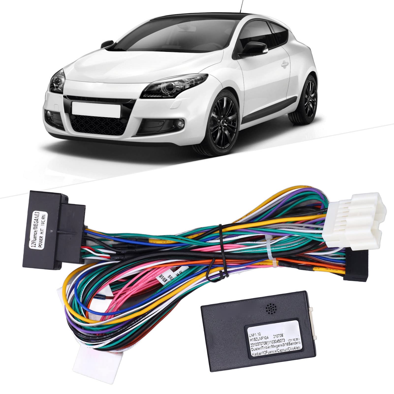 Cablaggio Radio Stereo per Auto con Scatola Canbus, Ricambio di Alta qualità per 3 2011‑2014, Installazione Semplice per gli Appassionati di Auto