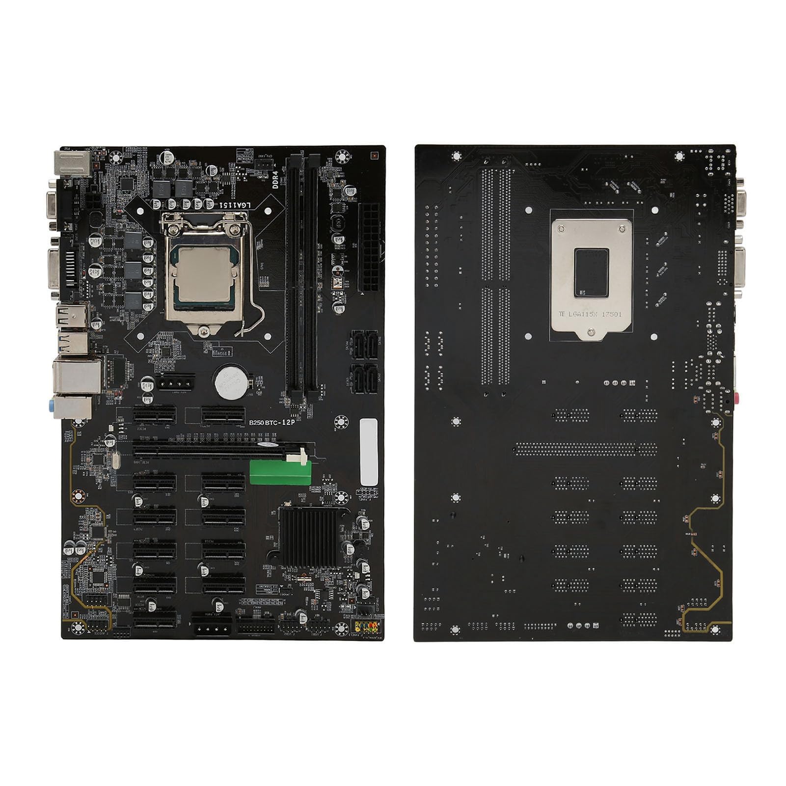 Combo CPU della Scheda Madre, Assemblaggio Fai -da -te Collegare Diverse Periferiche DDR4 da 8G Motorard per PC Office