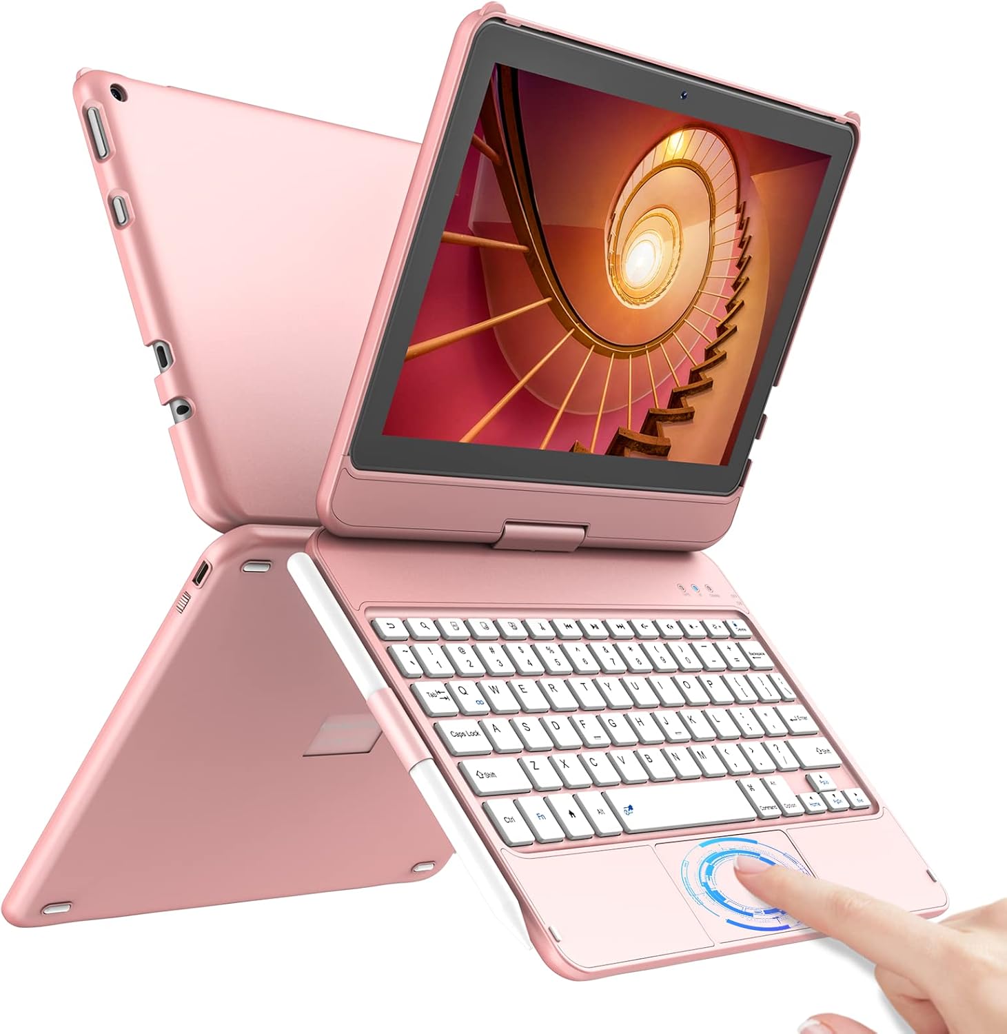 Touch Keyboard Case for Amazon Fire HD 10 & Fire HD 10 Plus