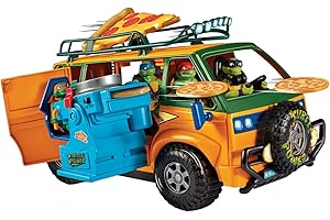 New Ninja Turtle Movie Toys: Mutant Mayhem Pizza Fire Delivery Van by Playmates Toys