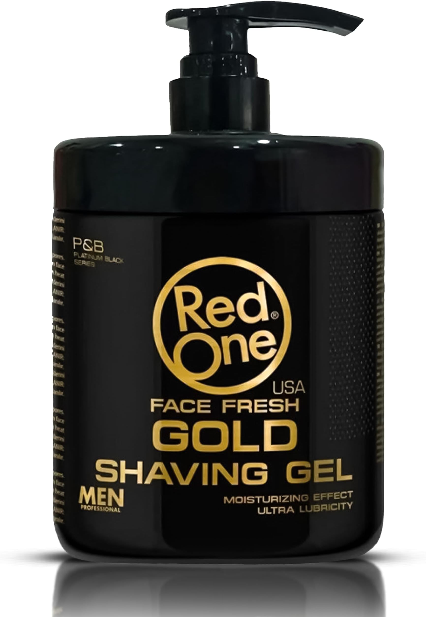 Shaving Gel Gold 1000 ml | Shaving Gel Transparent Men | No Foam | Ideal for Contours