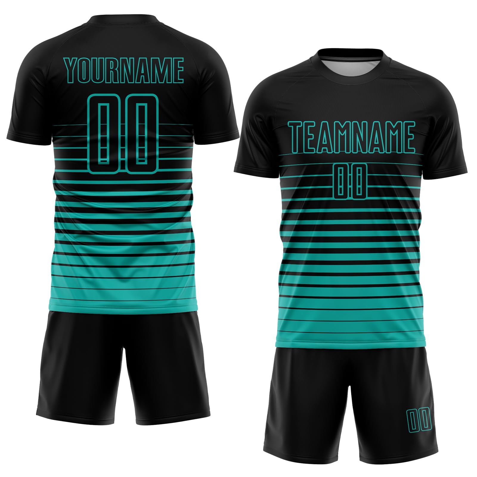 Customize Boy's Soccer Jersey Football Uniforms Custom with Any Name Number Youths/Big Kids