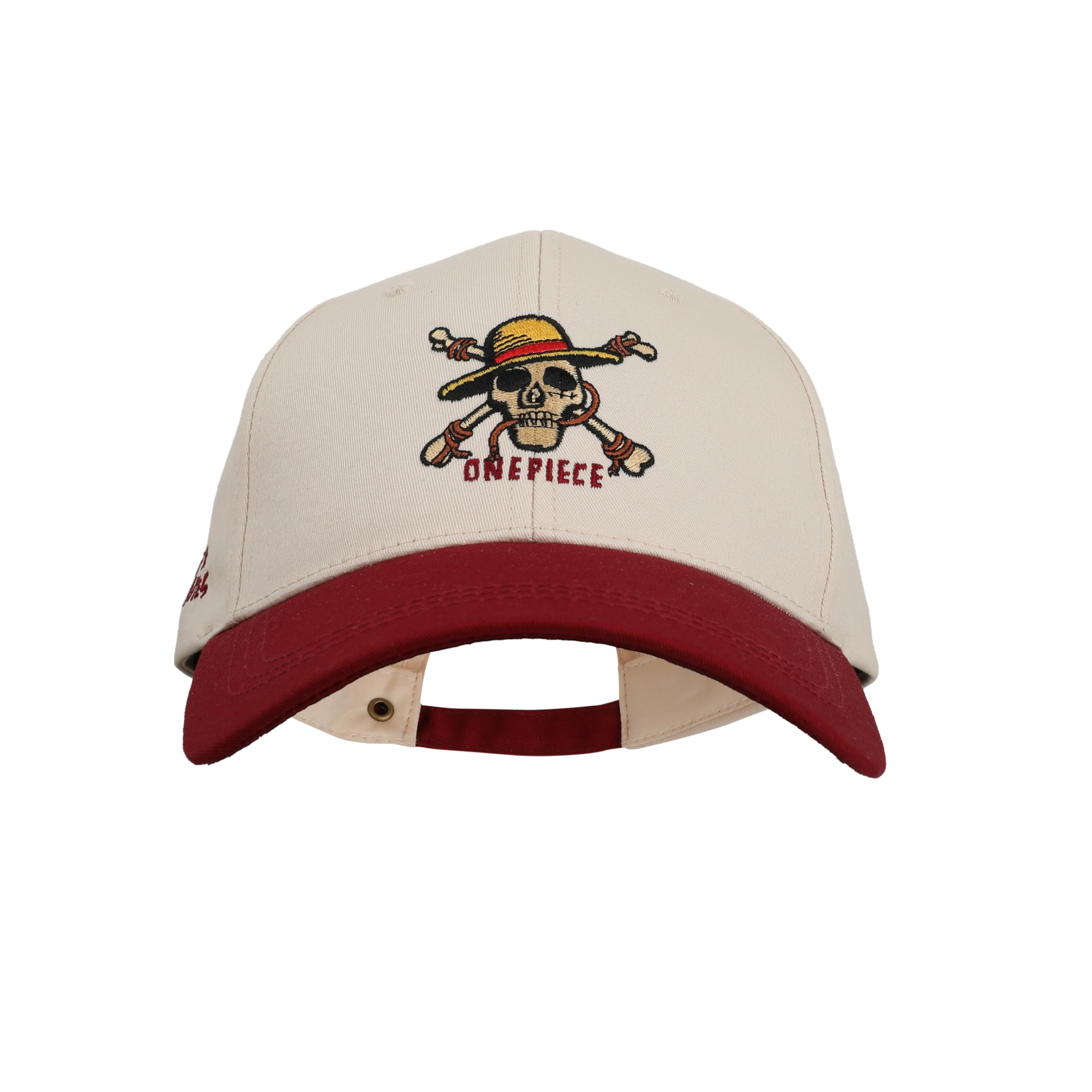 Cinereplicas One Piece - Luffy Baseball Cap - Official License Multicolor, Multicolor, 7.5
