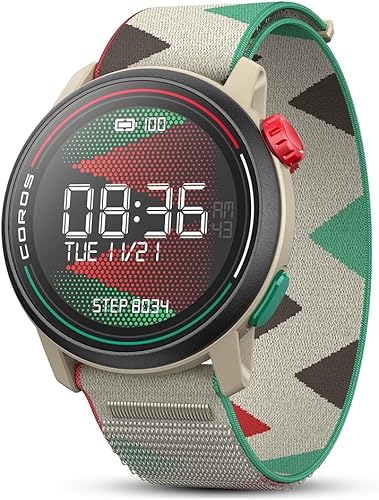 COROS Reloj deportivo PACE 3 GPS, ligero y cómodo, 17 días de duración de la batería, GPS de doble frecuencia, frecuencia cardíaca y SpO2,