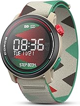 كوروس ساعة رياضية بيس 3 بنظام تحديد المواقع خفيفة الوزن ومريحة عمر بطارية 17 يومًا نظام العالمي مزدوج التردد معدل ضربات القلب وتشبع الاكسجين ملاحة مسار النوم خطة التدريب الركض متعدد الألوان