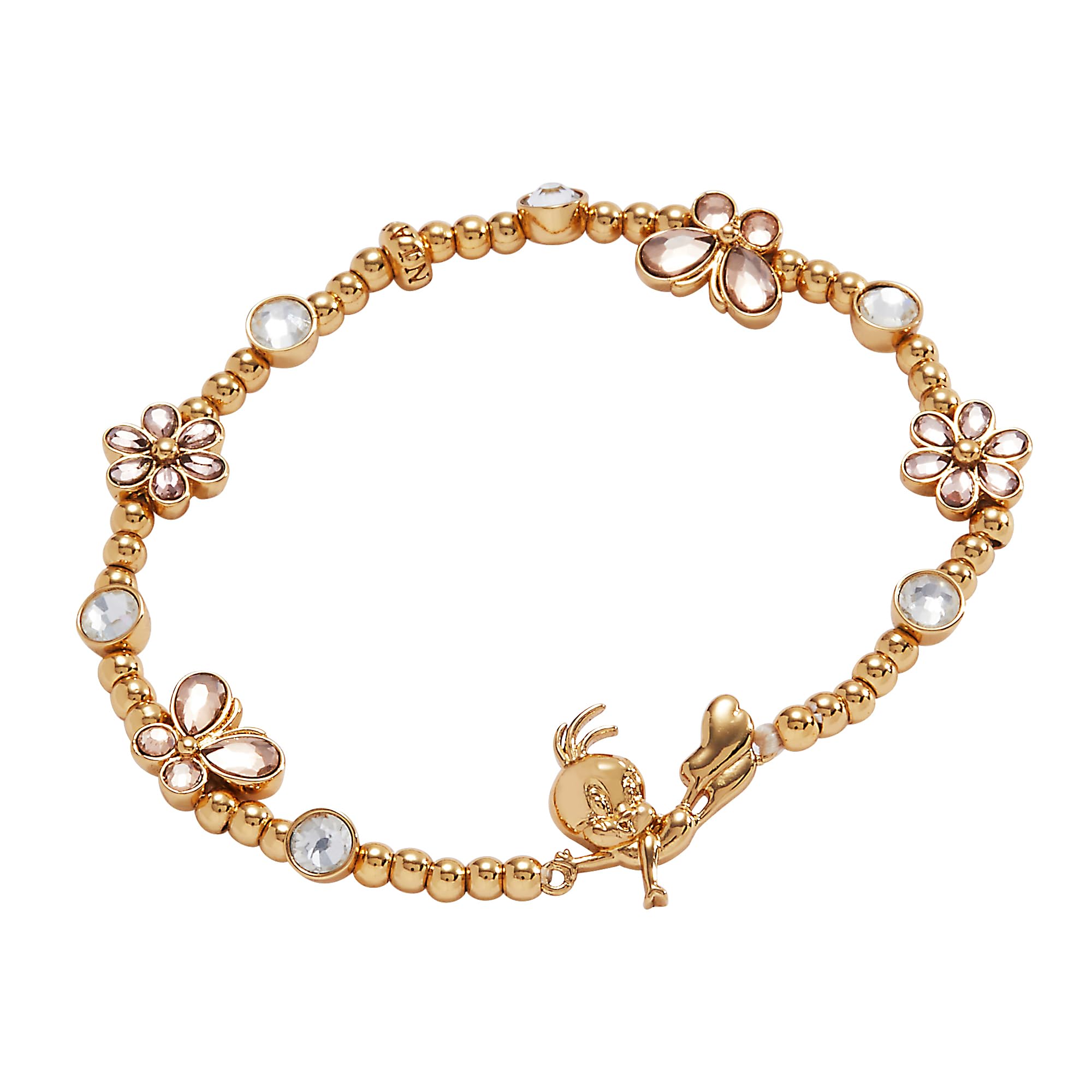 Alex and Ani Looney Tunes Tweety Beaded Stretch Bracelet