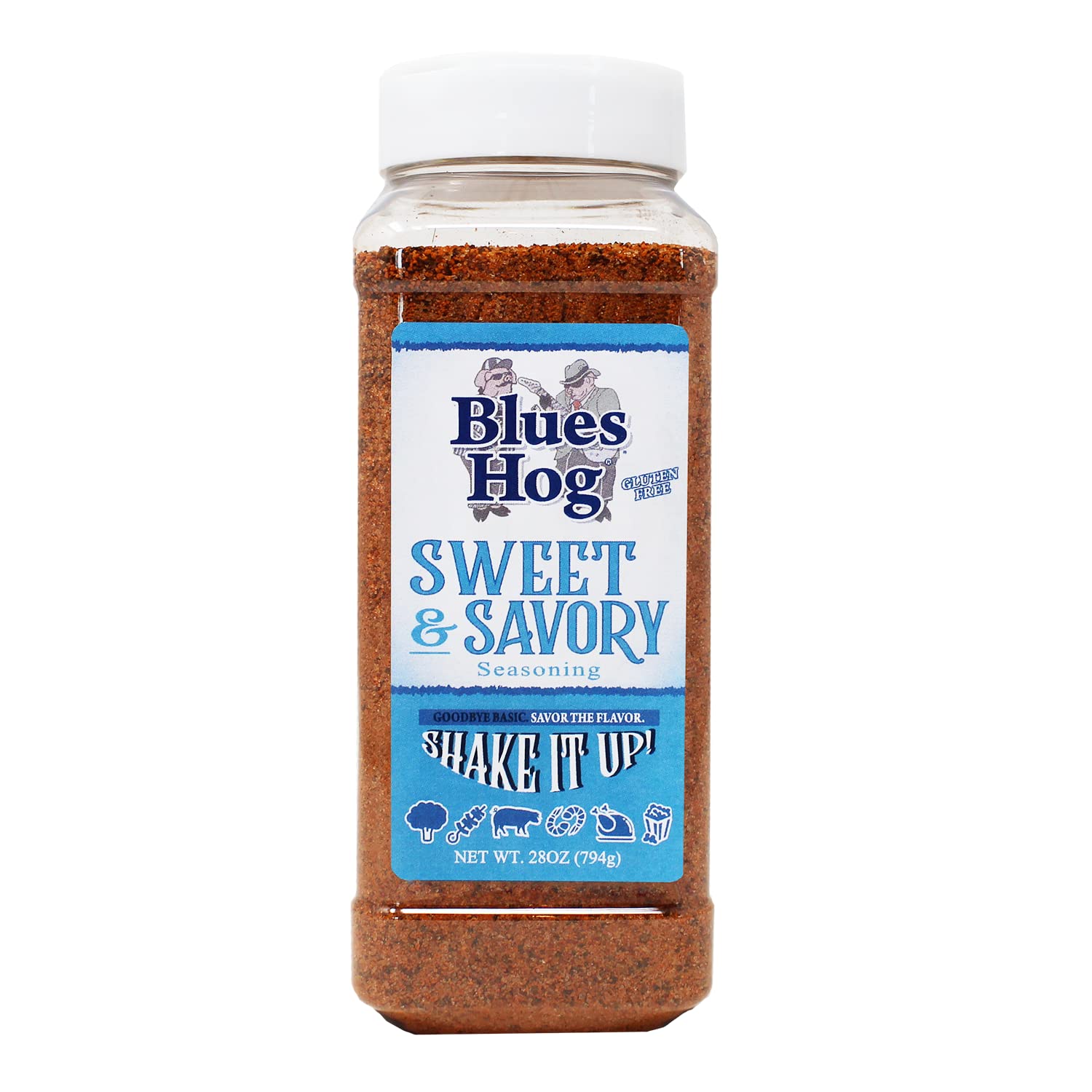Sweet & Savory Seasoning, Gourmet Dry Rub with Sweet Heat, All-Natural, Gluten-Free, Made in the USA (28 oz.)