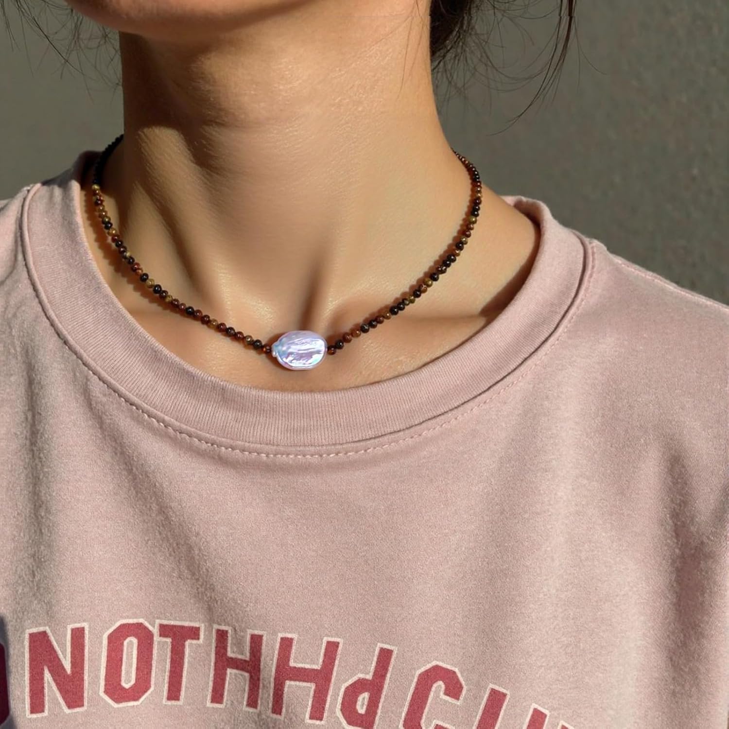 AAA+ Grade Elegant Pearl Necklace for Women, Sterling Silver/18K Gold Plated, Multiple Styles Available, Ideal for Mother's Day, Valentine's Day, Anniversaries, and Birthdays